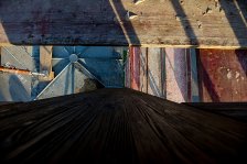 15.10.2024 Sanierung des Kreuzes vor der Kirche